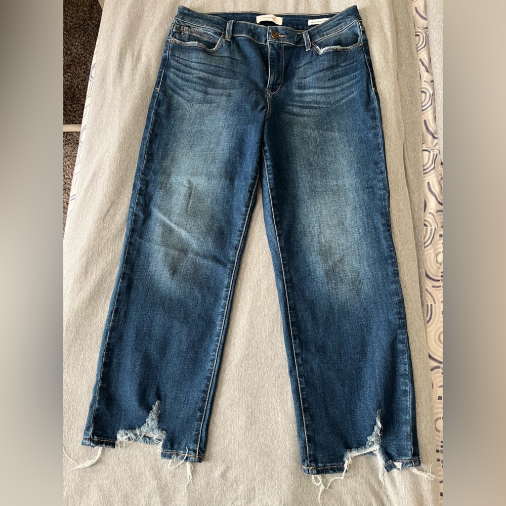 Skinnygirl By Bethenny Frankel Crop Straight Jeans